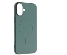 Hurtel Liquid Silikoninis MagSafe Apple iPhone 16 Pro Max – dark dėklas telefonui žalios spalvos