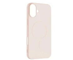 Hurtel Liquid Silikoninis MagSafe Apple iPhone 16 Pro Max – light dėklas telefonui rožinės spalvos