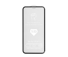 iLike Riposo Apsauginis stiklas „5D“ įvairiems telefonų modeliams, juodas IPHONE 11 (6.1')
