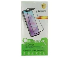 iLike Topt Apsauginis stiklas HARD CERAMIC skirtas Apple iPhone 12/12 Pro Juodas