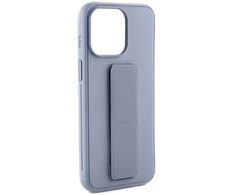 iLike Apple iPhone 13 Silikoninis dėklas with stand Violetinė