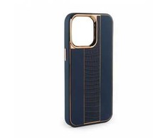 iLike Apple iPhone 14 Odinis dėklas Customized Midnight Mėlyna