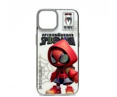iLike Apple iPhone 14 PC Silikoninis dėklas Spider Sense Baltas Raudona