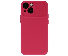 Dėklas iLike Apple iPhone 14 Pro Camshield Soft Dark Cherry