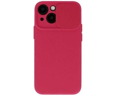Dėklas iLike Apple iPhone 14 Pro Camshield Soft Dark Cherry