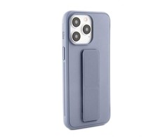 iLike Apple iPhone 14 Pro Silikoninis dėklas with stand Violetinė