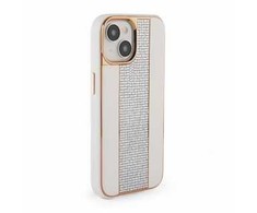 iLike Apple iPhone 15 Diamonds and Odinis dėklas Baltas