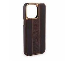 iLike Apple iPhone 15 Odinis dėklas Customized Brown