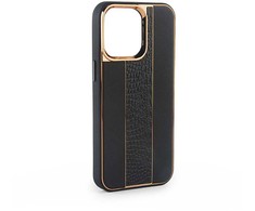 iLike Apple iPhone 15 Odinis dėklas Customized Juodas