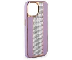 iLike Apple iPhone 15 Pro Max Diamonds and Odinis dėklas Rožinė Sand