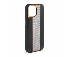 iLike Apple iPhone 15 Pro Max Diamonds and Odinis dėklas Juodas