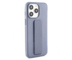 iLike Apple iPhone 15 Pro Silikoninis dėklas with stand Violetinė