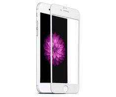 iLike Apple iPhone 6/6S 2.5D Baltas Frame Full Glue