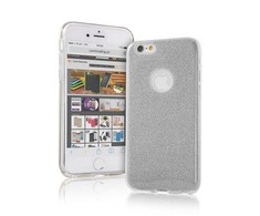 iLike Glitter 3in1 dėklas iPhone X / XS sidabrinis