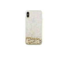 Dėklas iLike Apple iPhone X / iPhone XS Liquid Diamond TPU case Gold