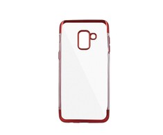Dėklas iLike Apple iPhone X / XS Plating Soft TPU Raudona