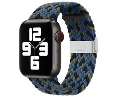 Išmaniojo laikrodžio Apple 2/3/4/5/6/7/SE pintas Hurtel dirželis, Mėlynos spalvos, 40/41/38mm