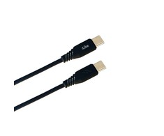 iLike CTT01 Izturīgs TPE USB-C uz USB-C (Type-C) Ātra 3.1A Datu un Lādētāja Vads 1m Melns