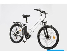 iLike - Elektrinis dviratis BK1, 36V, 10AH, 26 collas, 350W, 25Km/h, IP54, Juodos spalvos