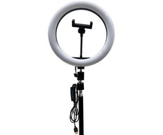 Elight 16M Premium Stabils metāla statīvs 1.6m maksimālais 1/4 skrūves Led gredzens / Kamera fiksēšana Melns