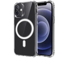 Tel Protect MagSilicone dėklas skirtas Apple iPhone 13 Pro Max skaidrus