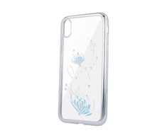 Dėklas iLike Apple iPhone X / iPhone XS Lotus case Sidabrinis