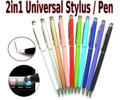 iLike PN1 Universāls 2in1 kapacitīvo ekrānu Stylus ar pildspalvu (Mobilajiem telefoniem un Planšetdatoriem) Violeta