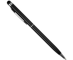 iLike PN1 Universāls 2in1 Kapacitīvs Touch Stylus ar pildspalvu (Išmanusis telefonas un Planšetė PC) Melna