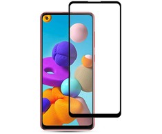 iLike Samsung A21s 2.5D Juodas Frame Full Glue