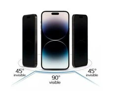 iLike Topt Apsauginis stiklas Privacy Glass skirtas Samsung Galaxy A14 4G/5G Juodas