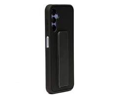 iLike Samsung Galaxy A14 5G Silikoninis dėklas with stand Juodas