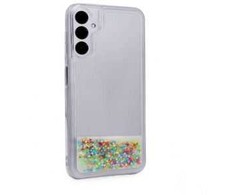 iLike Samsung Galaxy A14 5G Silikoninis dėklas Vanduo Glitter Rainbow