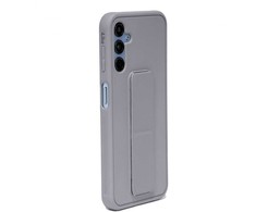 iLike Samsung Galaxy A14 5G Silikoninis dėklas with stand Violetinė
