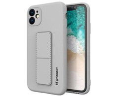 Wozinsky Kickstand dėklas skirtas Samsung Galaxy A22 5G, pilkas