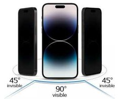 Topt Apsauginis stiklas Privacy Glass skirtas Samsung Galaxy S22 Juodas
