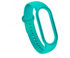 iLike iWear universalus silikoninis dirželis Smart Bracelet modeliams - SM6 SM7 SM8 (18x250mm) Turquise