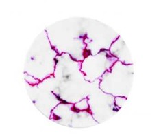 iLike Universal Pop Holder Marble Baltas Raudona