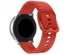 iLike Hurtel Silicone Apyrankė TYS band skirta Samsung Galaxy Watch 40 / 41 / 42 / 43 / 44 mm - red