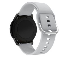 iLike Hurtel Silicone Apyrankė TYS band skirta Samsung Galaxy Watch 45 / 46 / 47 mm - pilkos spalvos