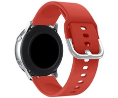 iLike Hurtel Silicone Apyrankė TYS band skirta Samsung Galaxy Watch 45 / 46 / 47 mm - red