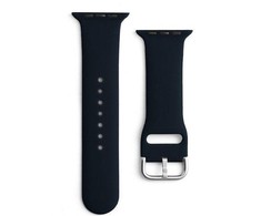 iLike Hurtel Silicone Apyrankė APS skirta Apple Watch 42/44/45mm Apyrankė Watch Bracelet - juodos spalvos