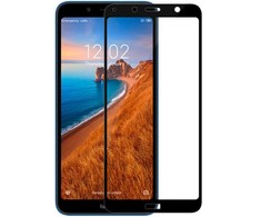 iLike Xiaomi Redmi 7a 2.5D Juodas Frame Full Glue