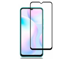 iLike Xiaomi Xiaomi Redmi 9a 2.5D Juodas Frame Full Glue