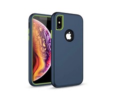 Dėklas iLike TelForceOne Nakładka Defender Solid 3w1 do Xiaomi Redmi Note 7 tamsiai mėlyna