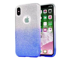 Dėklas iLike Xiaomi Xiaomi Redmi Note 8 / Redmi Note 8 2021 BLING Back Case Mėlyna