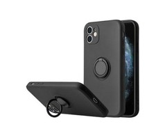 Dėklas iLike Xiaomi SILICONE RING DO XIAOMI REDMI 9C / 10A Juodas