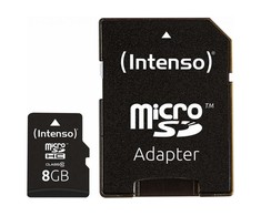 Atminties kortelė Tab Intenso MikroSDHC 8 GB klasė 10 (3413460)