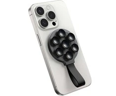 Joyroom JR-ZS393 magnetic phone holder su suction cups – juodos spalvos
