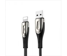 Laidas prie USB / Lightning / 3A 1.2 m Joyroom S-M411 (juodas)