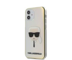 Dėklas Karl Lagerfeld KLHCP12SPCKHML IPHONE 12 MINI 5.4 "MULTICOLOR HARDCASE IRIDESCENT KARL`S HEAD